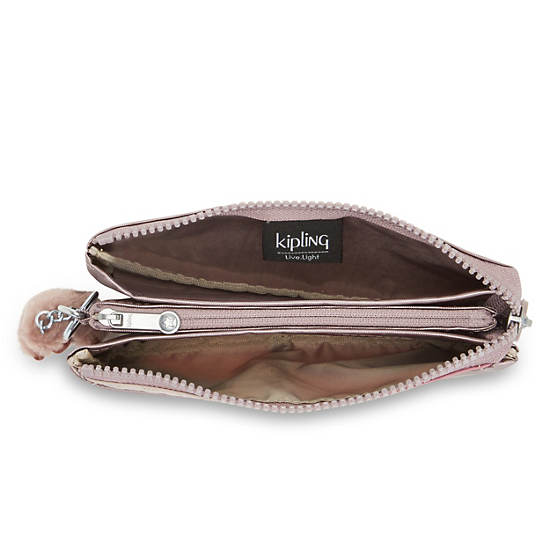 Sacs Kipling Creativity Large Classiche Pouch Rose | FR 1139EB